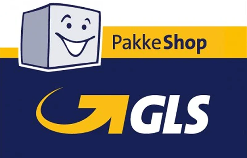 GLS pakkeshop label